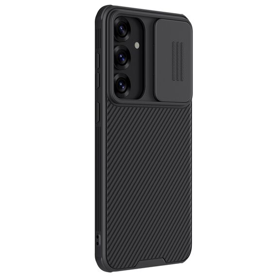 Nillkin CamShield Pro Case for Samsung S25+ with Camera Cover - Black | Techbox