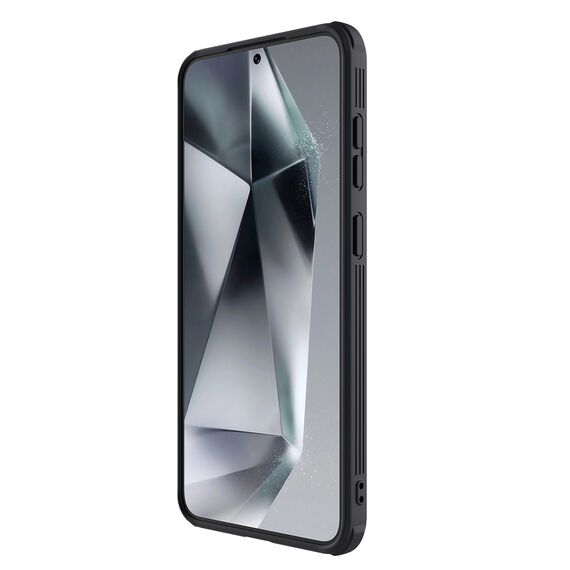 Nillkin CamShield Pro Case for Samsung S25+ with Camera Cover - Black | Techbox