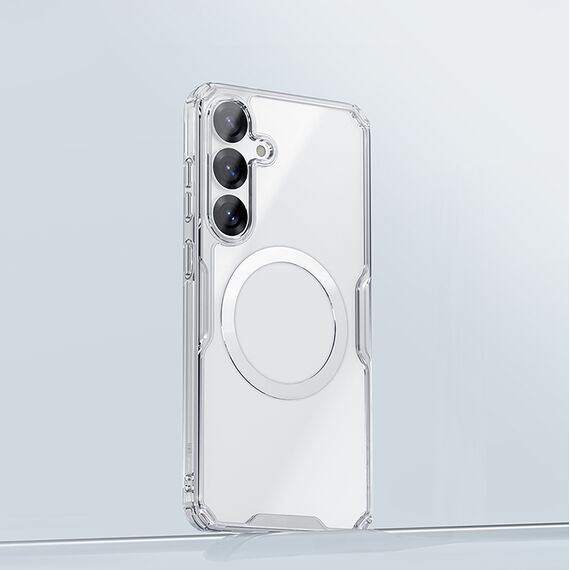 Nillkin Nature TPU Pro Magnetic Case with MagSafe for Samsung S25 - White - Samsung Cases - Cases - Techbox