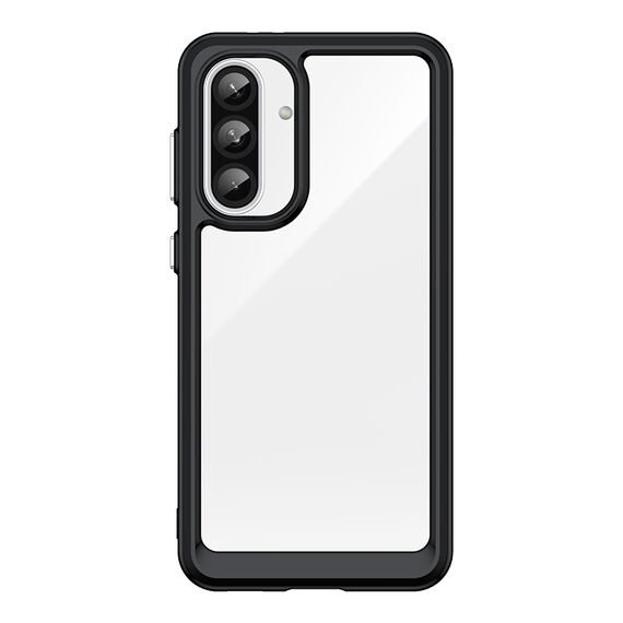 Outer Space Case for Samsung Galaxy A36 Cover with Flexible Frame - Black | Techbox