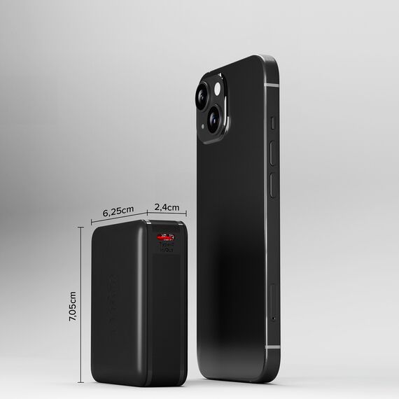 Powerbank SBS TEBB10000HDPD20K 10000 mAh with Power Delivery - black - Powerbanks - Smartphone Chargers - Techbox