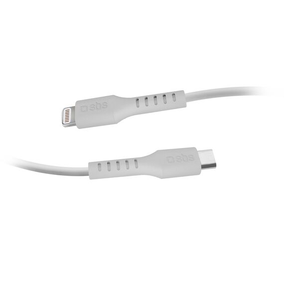 SBS TECABLELIGTC2W USB-C - Lightning Cable 2 m - White - Cables & Adapters - Cables & Accessories - Techbox