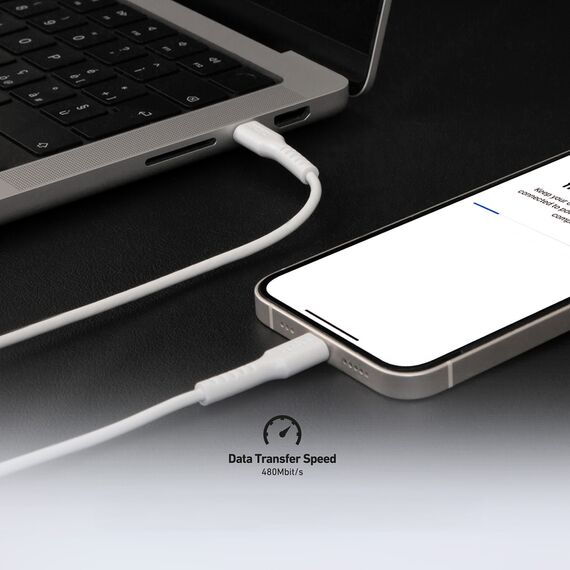 SBS TECABLETCC10W USB-C Cable - USB-C Power Delivery 25W 1 m - white | Techbox