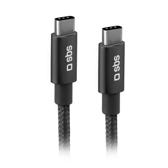 SBS TECABLETCC20BK USB-C Cable - USB-C 25W Power Delivery 1.5m - Gray | Techbox
