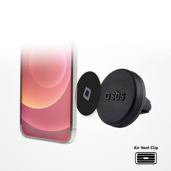 SBS TESUPPUNIVAIRMAG smartphone holder magnetic, for air vent - black | Techbox