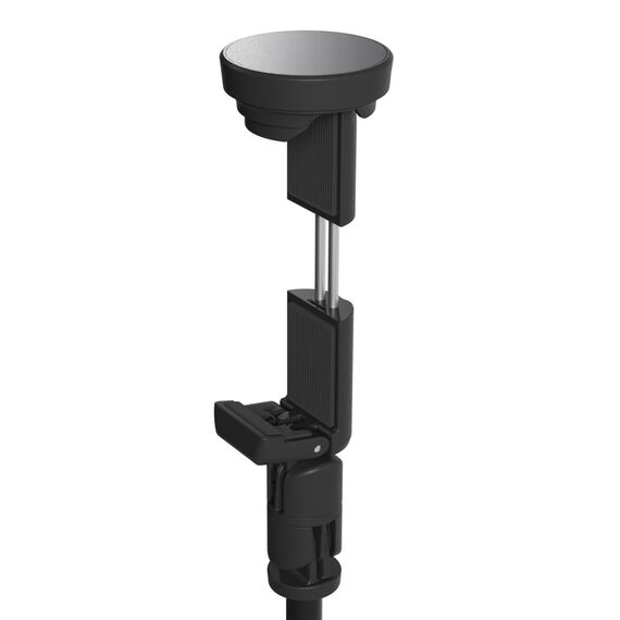 Selfie stick Wozinsky WRZP1 with automatically extendable legs, tripod function, 1.7m - black | Techbox