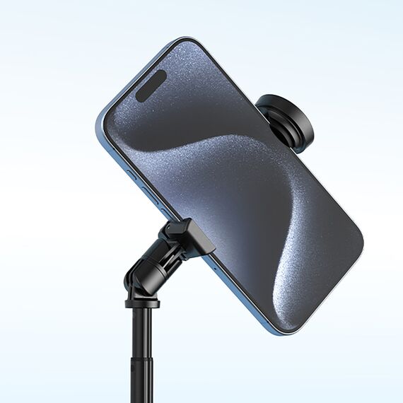 Selfie stick Wozinsky WRZP1 with automatically extendable legs, tripod function, 1.7m - black | Techbox