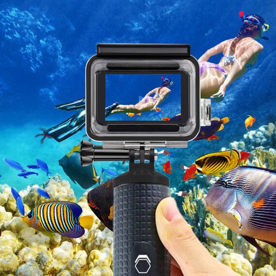 Tech-Protect GA200 Waterproof Case for GoPro Hero 5 / 6 / 7 - Transparent - Uncategorized Cases (2) - Cases - Techbox