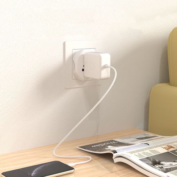 Tech-Protect Universal Travel Adapter to EU - white - Cables & Adapters - Cables & Accessories - Techbox