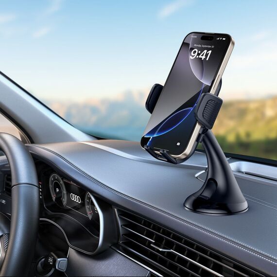 Tech-Protect V8 Car Holder for Dashboard and Air Vent - Black