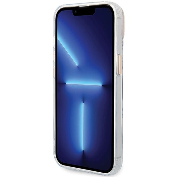 Guess Metal Outline MagSafe Case for iPhone 15 Plus / 14 Plus - Gold | Techbox