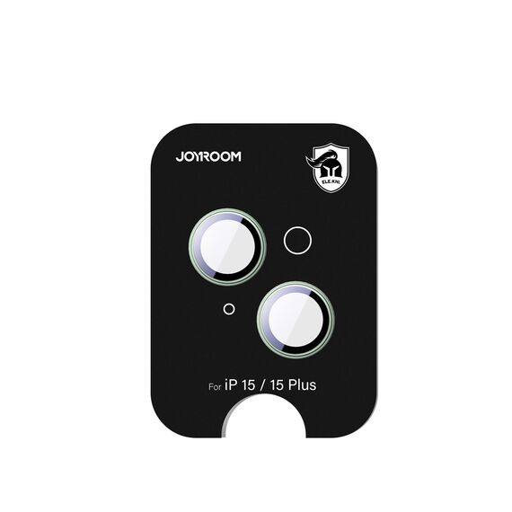 Joyroom JR-MFY0252 protective glass for iPhone 15/15 Plus lenses - green - Apple iPhone - Screen & Camera Protection - Techbox