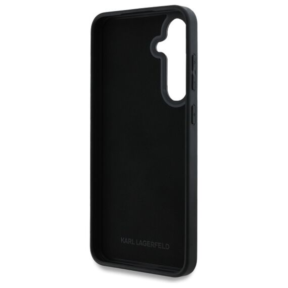 Karl Lagerfeld 3D Rubber Karl&amp;Choupette Case for Samsung Galaxy S24 FE - Black | Techbox