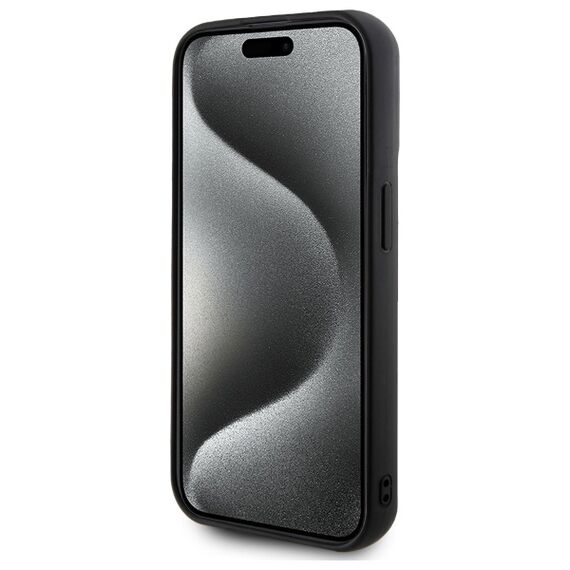 Karl Lagerfeld 3D Rubber Signature Case for iPhone 15 Pro Max - Black - Uncategorized Cases (2) - Cases - Techbox