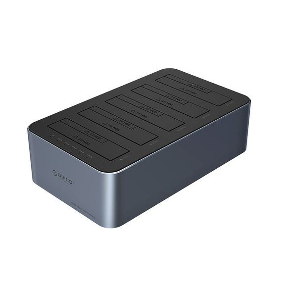 Orico 6656C3-C 5-Bay Docking Station with Offline Clone Function 2.5"/3.5" SATA HDD/SSD - Gray - Cases & Accessories - Hard Drives - Techbox
