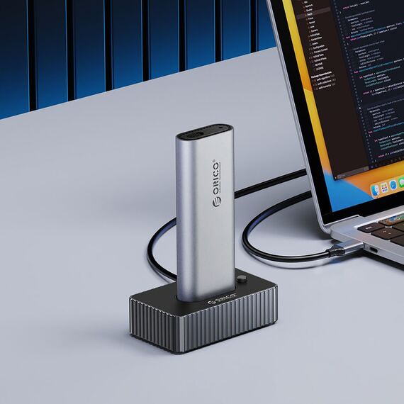 Orico IT18C3 Docking Station for M.2 NVMe/SATA Drive - Gray | Techbox