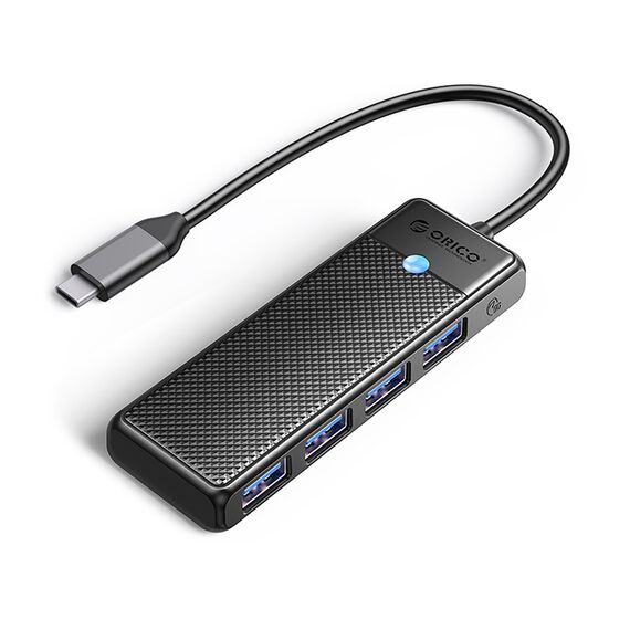 Orico PAPW4A-C3 USB-A Hub Docking Station 4x USB-A 3.0 - Black | Techbox