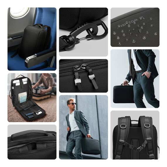 Wozinsky Premium 15.6'' Laptop Backpack/Bag with Strap - Black - Tablet Accessories - Tablet PC & Accessories - Techbox