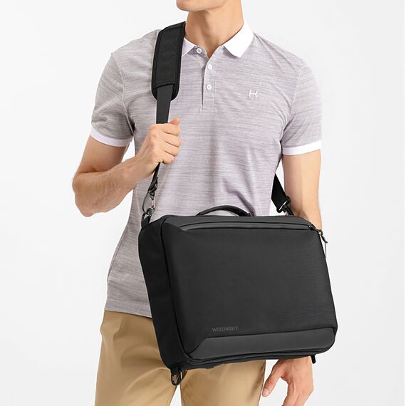 Wozinsky Premium 15.6'' Laptop Backpack/Bag with Strap - Black - Tablet Accessories - Tablet PC & Accessories - Techbox