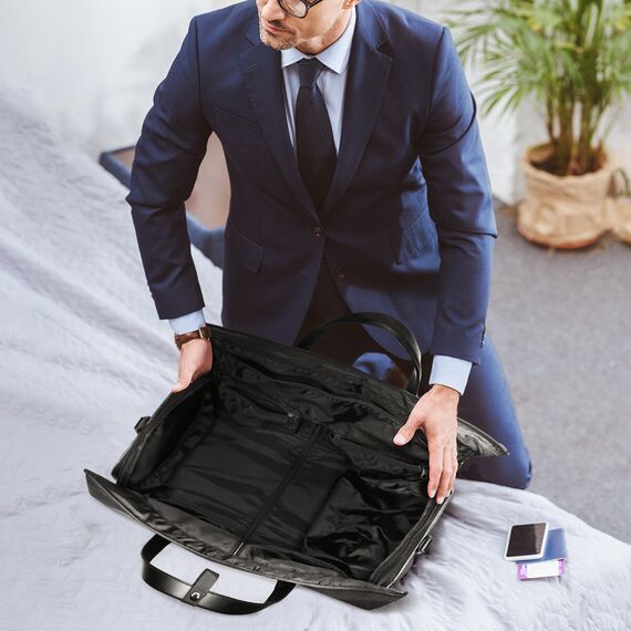 Wozinsky Premium Suit Travel Bag with Wet Pocket (45L) - Black - Tablet Accessories - Tablet PC & Accessories - Techbox