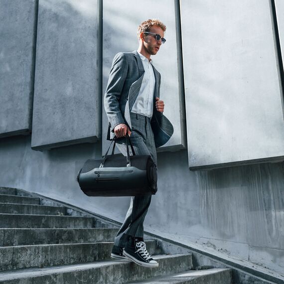 Wozinsky Premium Suit Travel Bag with Wet Pocket (45L) - Black - Tablet Accessories - Tablet PC & Accessories - Techbox