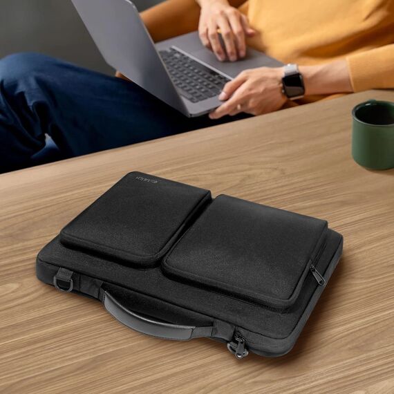 Laptop Bag 13-14 Tech-Protect Defender Bag - Black - Bags & Backpacks - Laptop Accessories - Techbox