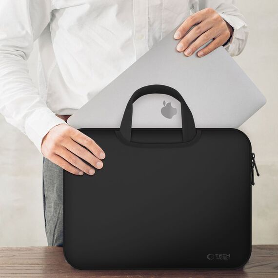 Laptop Bag 13-14 Tech-Protect Neoprene - Black - Bags & Backpacks - Laptop Accessories - Techbox