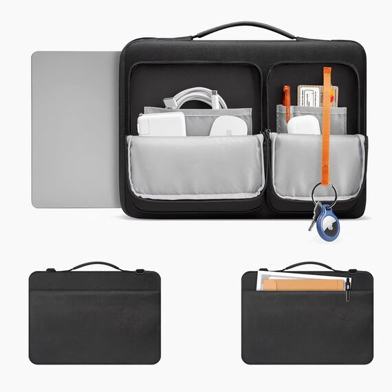 Laptop Bag 15-16 Tech-Protect Defender Bag - Black - Bags & Backpacks - Laptop Accessories - Techbox