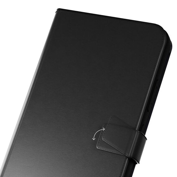 Puro Booklet Case with Flip and Wallet for Samsung Galaxy S25 - Black - Uncategorized Cases (2) - Cases - Techbox