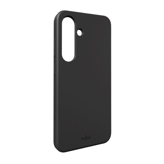 Puro Icon Mag Silicone Case with MagSafe for Samsung Galaxy S25 - Black - Uncategorized Cases (2) - Cases - Techbox