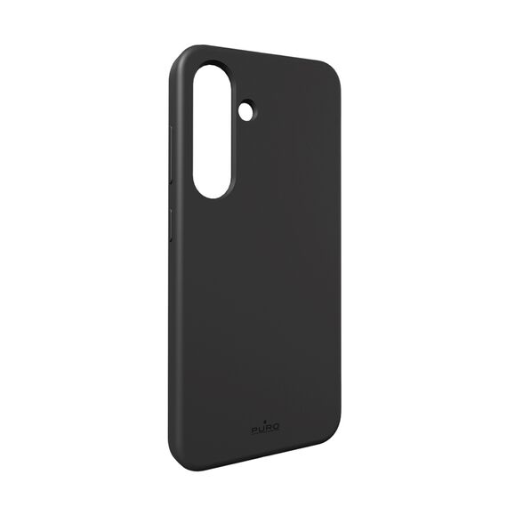 Puro Icon Mag Silicone Case with MagSafe for Samsung Galaxy S25+ - Black - Uncategorized Cases (2) - Cases - Techbox