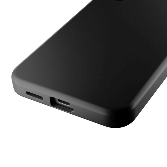 Puro Icon Mag Silicone Case with MagSafe for Samsung Galaxy S25+ - Black - Uncategorized Cases (2) - Cases - Techbox