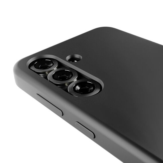 Puro Icon Mag Silicone Case with MagSafe for Samsung Galaxy S25+ - Black - Uncategorized Cases (2) - Cases - Techbox
