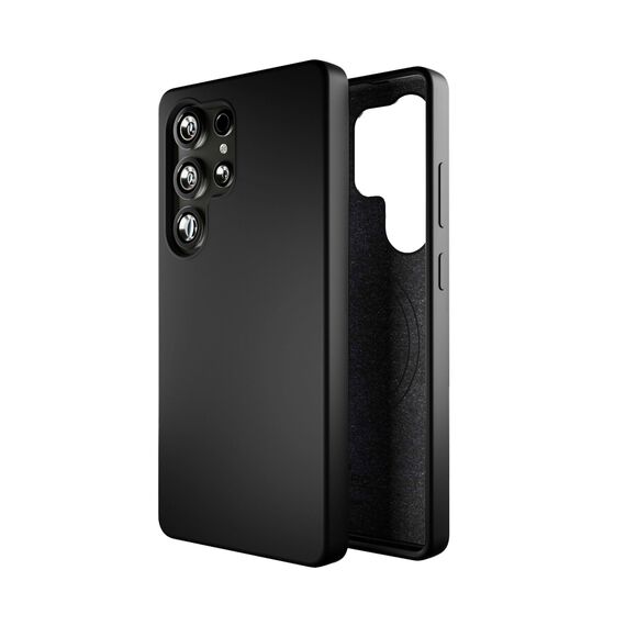Puro Icon Mag Silicone Case with MagSafe for Samsung Galaxy S25 Ultra - Black | Techbox