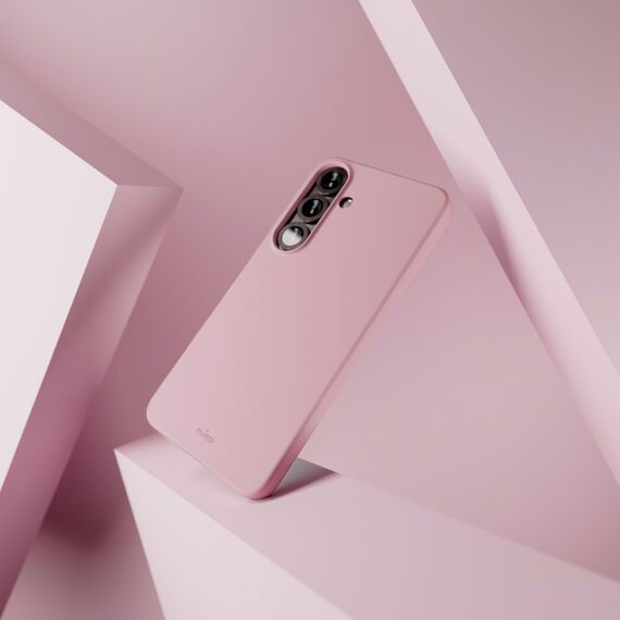 Puro Icon Silicone Case for Samsung Galaxy S25 - Pink - Uncategorized Cases (2) - Cases - Techbox