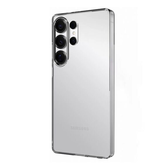 Silicone Case Puro 03 Nude for Samsung Galaxy S25 Ultra - Transparent - Uncategorized Cases (2) - Cases - Techbox