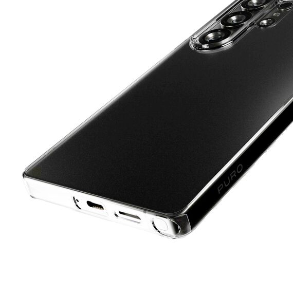 Silicone Case Puro 03 Nude for Samsung Galaxy S25 Ultra - Transparent - Uncategorized Cases (2) - Cases - Techbox