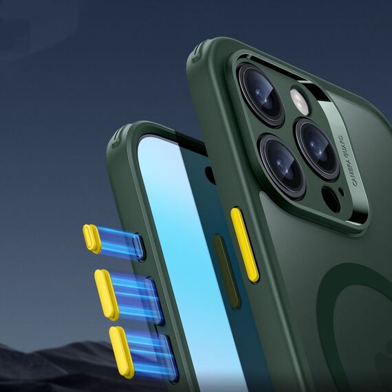 ESR Classic Pro Set Halolock MagSafe Case for iPhone 16 Pro Max - Green - Apple Cases - Cases - Techbox