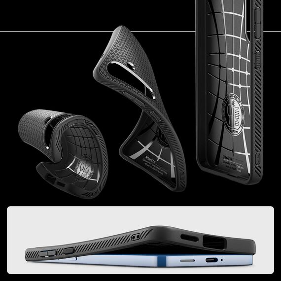 Spigen Liquid Air Case for Samsung Galaxy S25 - Matte Black - Samsung Cases - Cases - Techbox