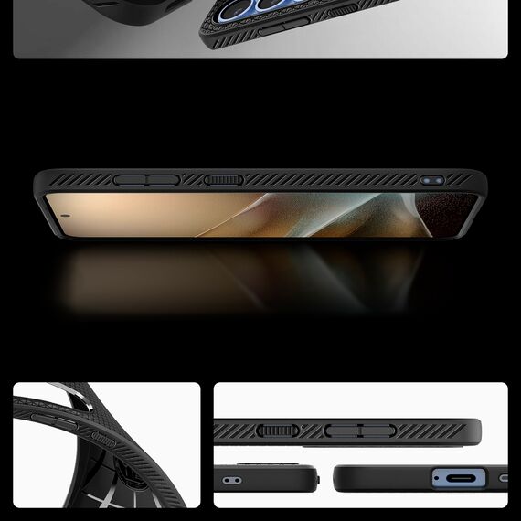Spigen Liquid Air Case for Samsung Galaxy S25 - Matte Black - Samsung Cases - Cases - Techbox