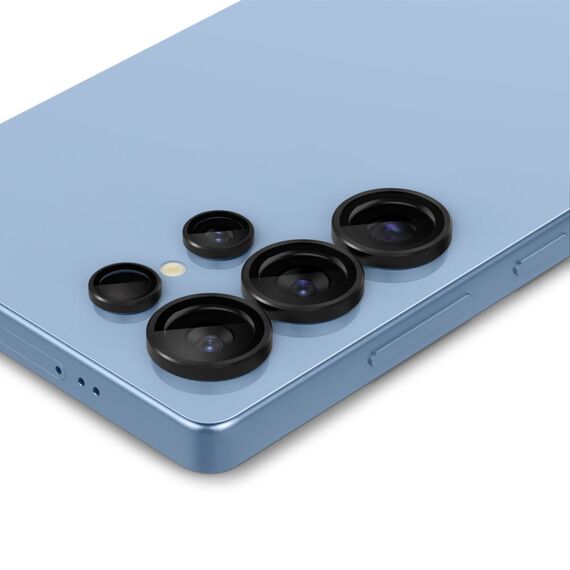 Spigen Optik Pro GLAS.TR EZ FIT 2-pack Camera Cover for Samsung Galaxy S25 Ultra - Black - Uncategorized Screen Protection (2) - Screen & Camera Protection - Techbox