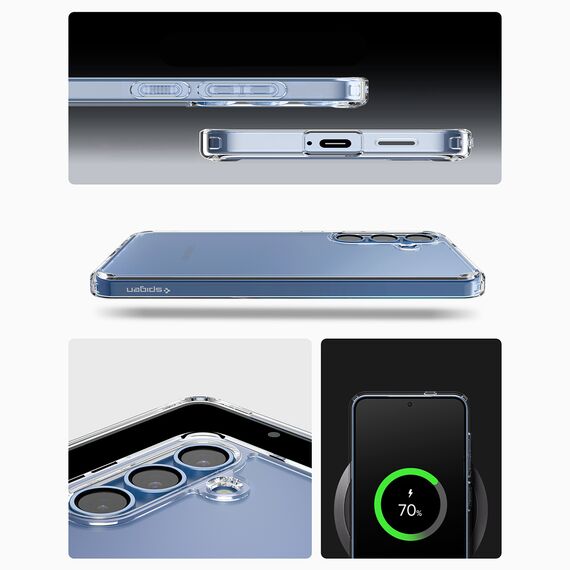 Spigen Ultra Hybrid Case for Samsung Galaxy S25+ - Transparent | Techbox