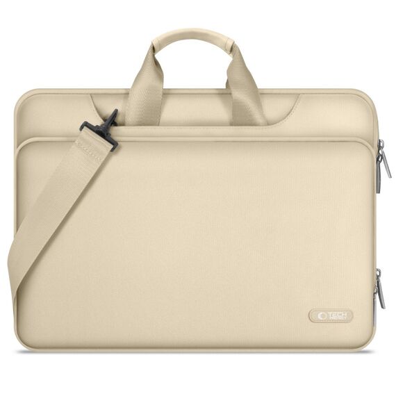 Tech-Protect Pocket 13-14 Laptop Bag - Beige | Techbox