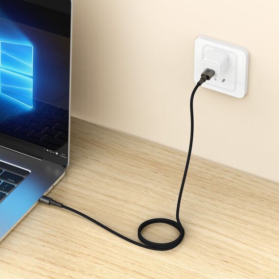 Tech-Protect UltraBoost DNA USB-A / USB-C Cable 15W/3A 100cm - Gray - Cables & Adapters - Cables & Accessories - Techbox