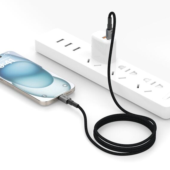 Tech-Protect UltraBoost DNA USB-C / Lightning PD27W/3A cable 100 cm - gray - Cables & Adapters - Cables & Accessories - Techbox