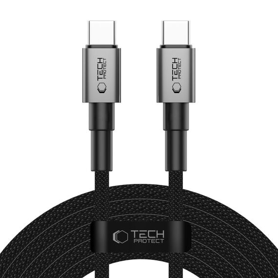 Tech-Protect UltraBoost DNA USB-C PD100W/5A Cable 300cm - Gray | Techbox