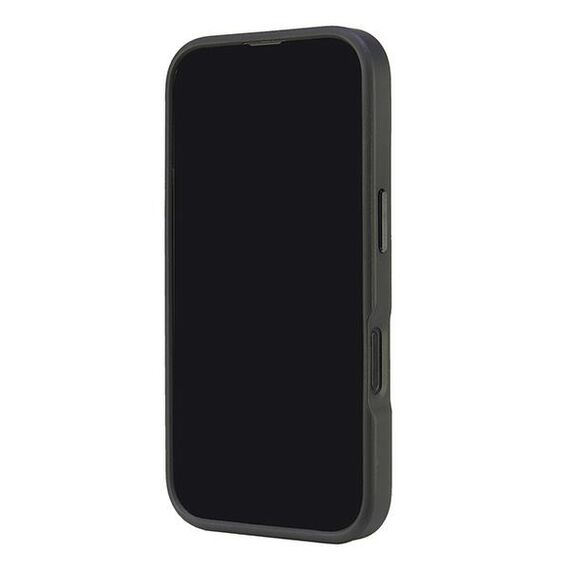 Audi Genuine Leather MagSafe iPhone 16 6.1" black-red hardcase AU-TPUPCMIP16-R8/D3-RD