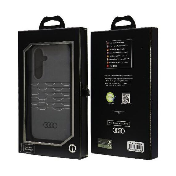 Audi IML Geometric Pattern Case S24 S921 black/black hardcase AU-IMLS24-A6/D3-BK