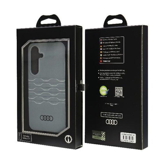 Audi IML Geometric Pattern Case S24 S921 gray/gray hardcase AU-IMLS24-A6/D3-GY