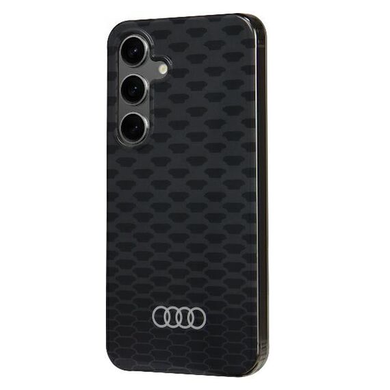Audi IML Stitching Pattern MagSafe Case S24 S921 black/black hardcase AU-IMLMS24-Q5/D3-BK
